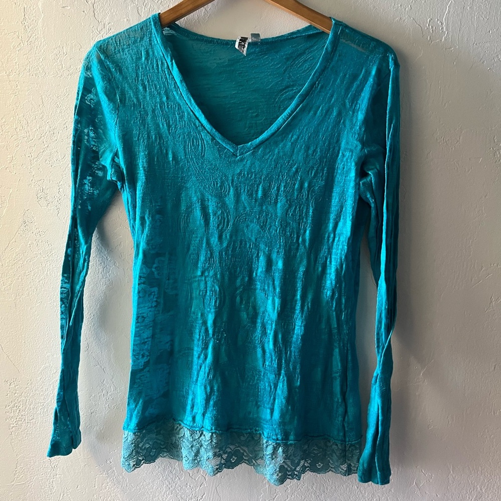 Buckle Long Sleeve Top